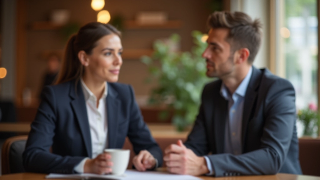 Mentor a student sedí společně a diskutují o plánech rozvoje