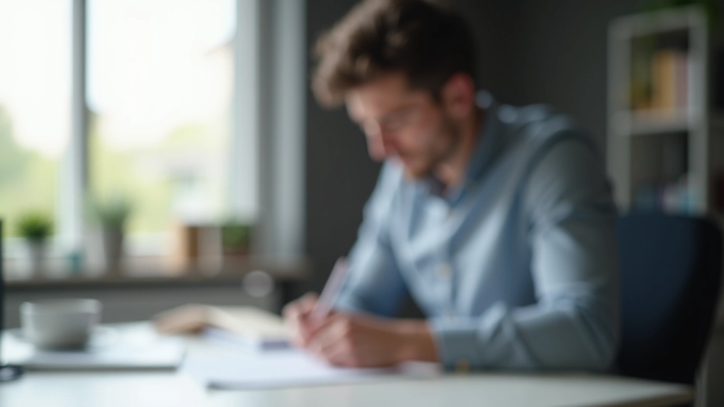 Osoba dělá si poznámky rukou v kancelářském prostředí, vzdělávání a učení